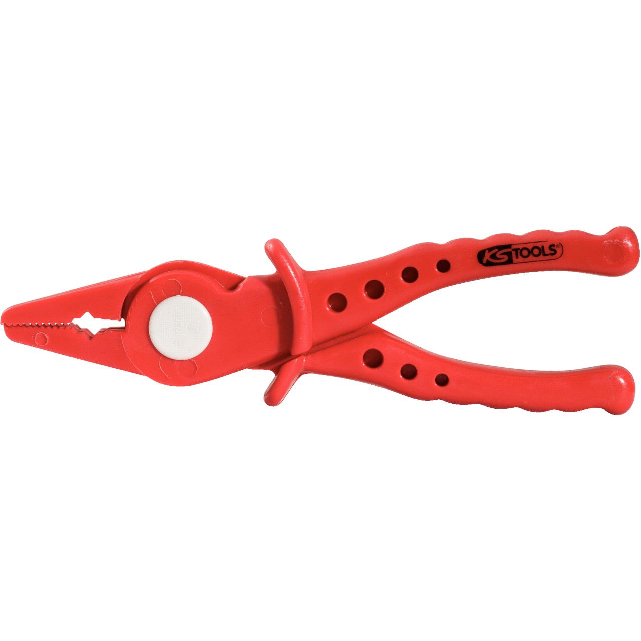 KS Tools Kunststoff-Flachzange mit Schutzisolierung, 180mm-1 Foto Produkt Allgemein VDE