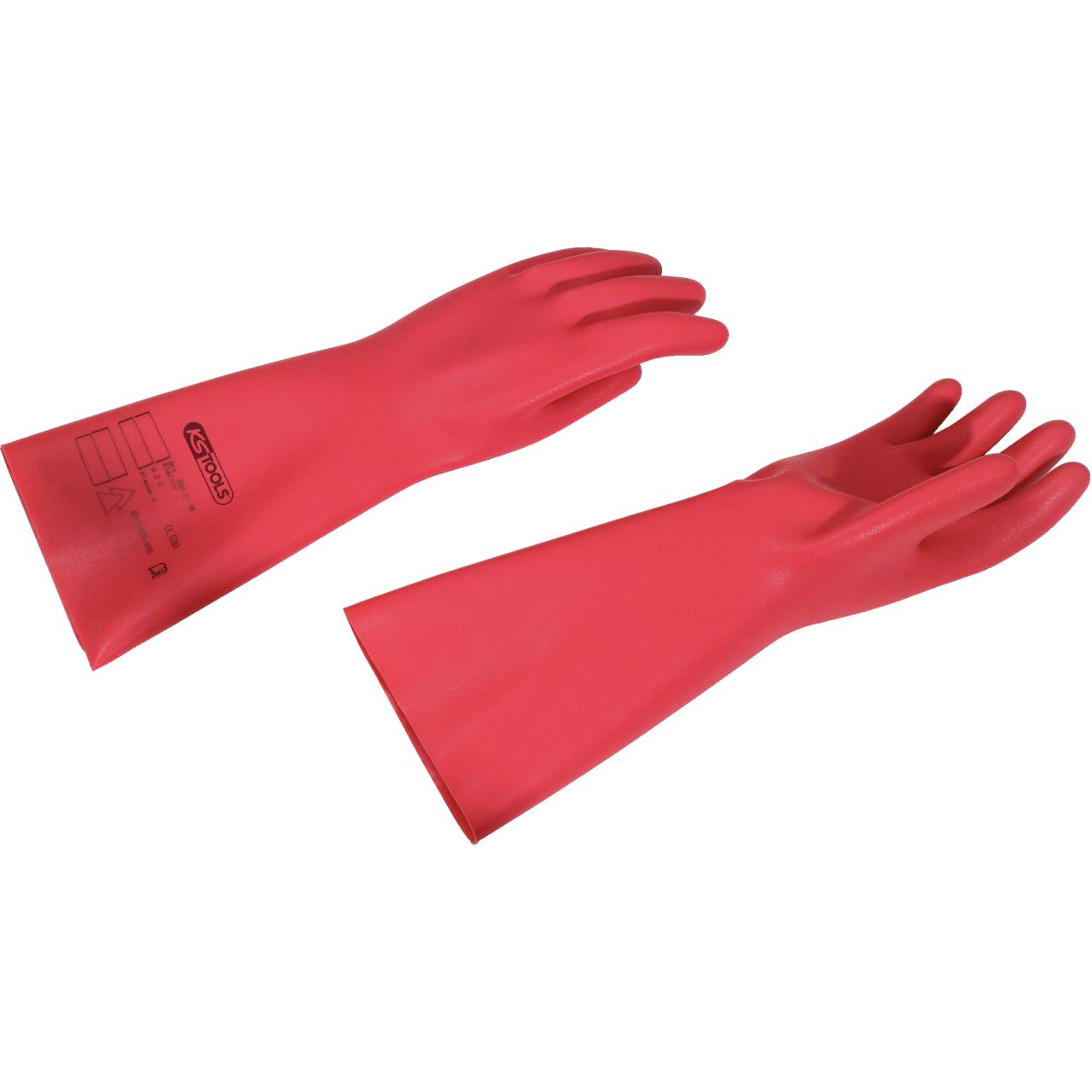 KS Tools Elektriker-Schutzhandschuh mit Schutzisolierung, Größe 9, rot-1 Foto Produkt Allgemein VDE