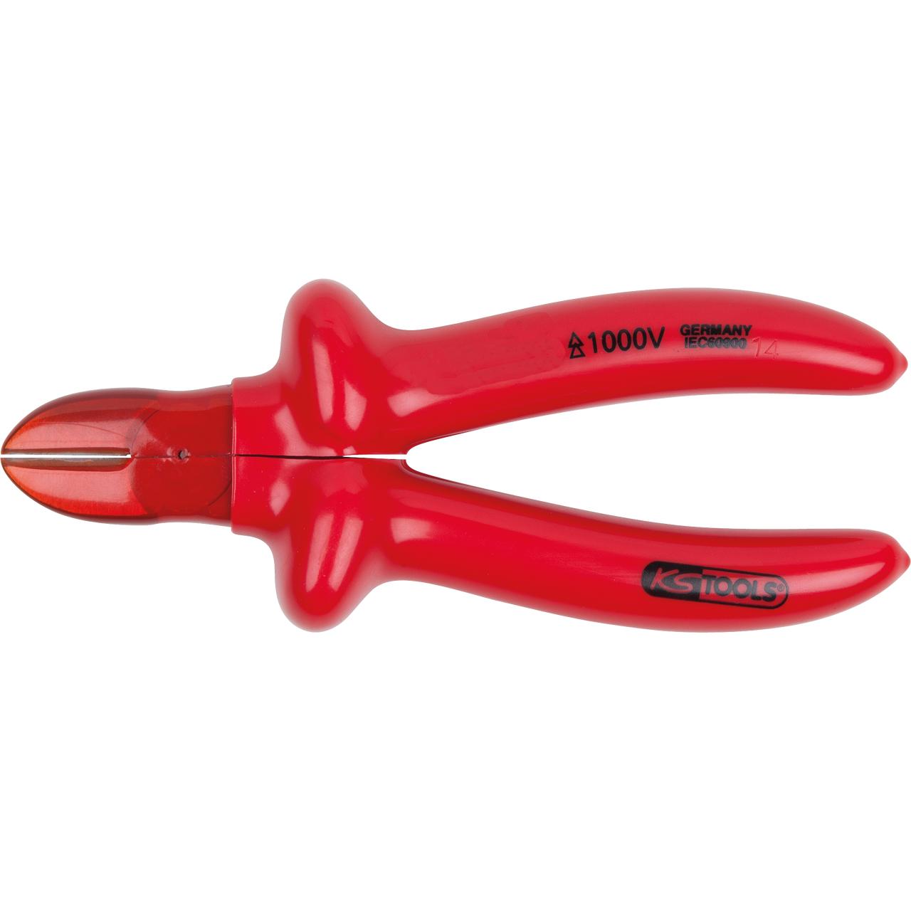 KS Tools 1000V Seitenschneider beschichteter Arbeitskopf 160mm-1 Foto Produkt Allgemein VDE