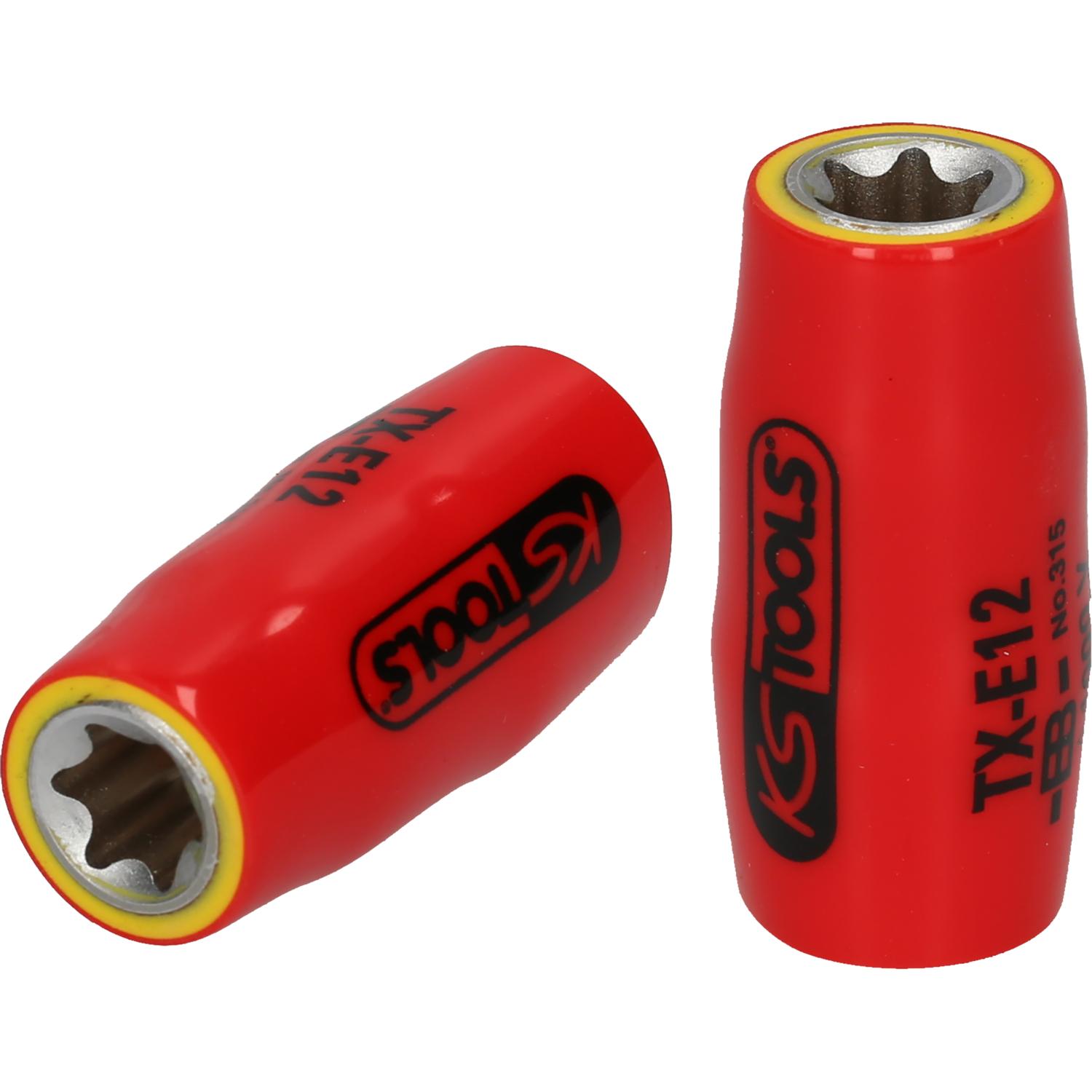 KS Tools 3/8" Torx-E-Stecknuss mit Schutzisolierung, E6-1 Foto Produkt Allgemein VDE