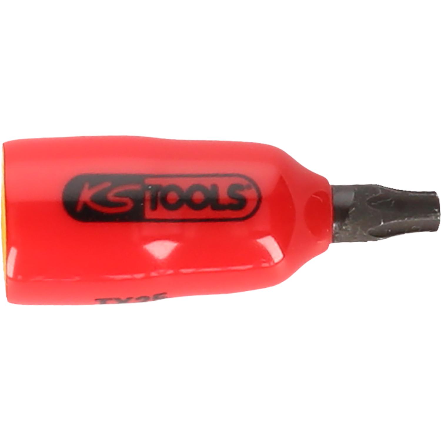 KS Tools 1/4" Bit-Stecknuss mit Schutzisolierung für Torx-Schrauben, T30-1 Foto Produkt Allgemein VDE