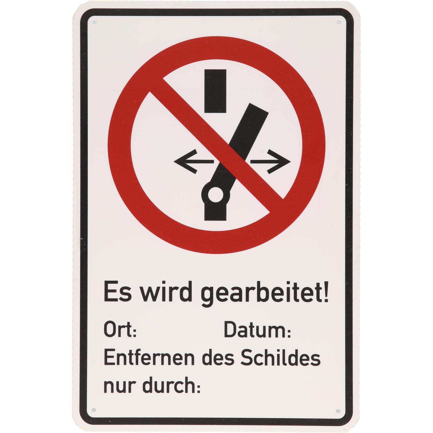 KS Tools Warnschild Geerdet-1 Foto Produkt Allgemein VDE