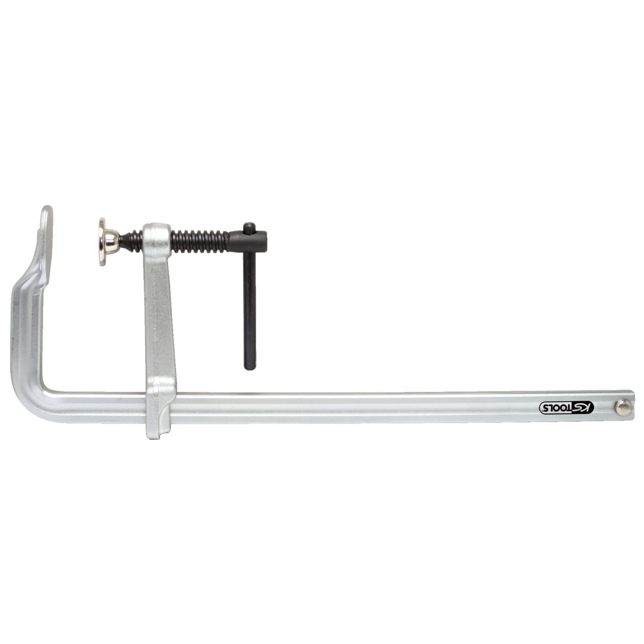 KS Tools Ganzstahl-Schraubzwinge mit Knebel, 120x300mm-1 Foto Produkt Allgemein Werkzeug allgemein