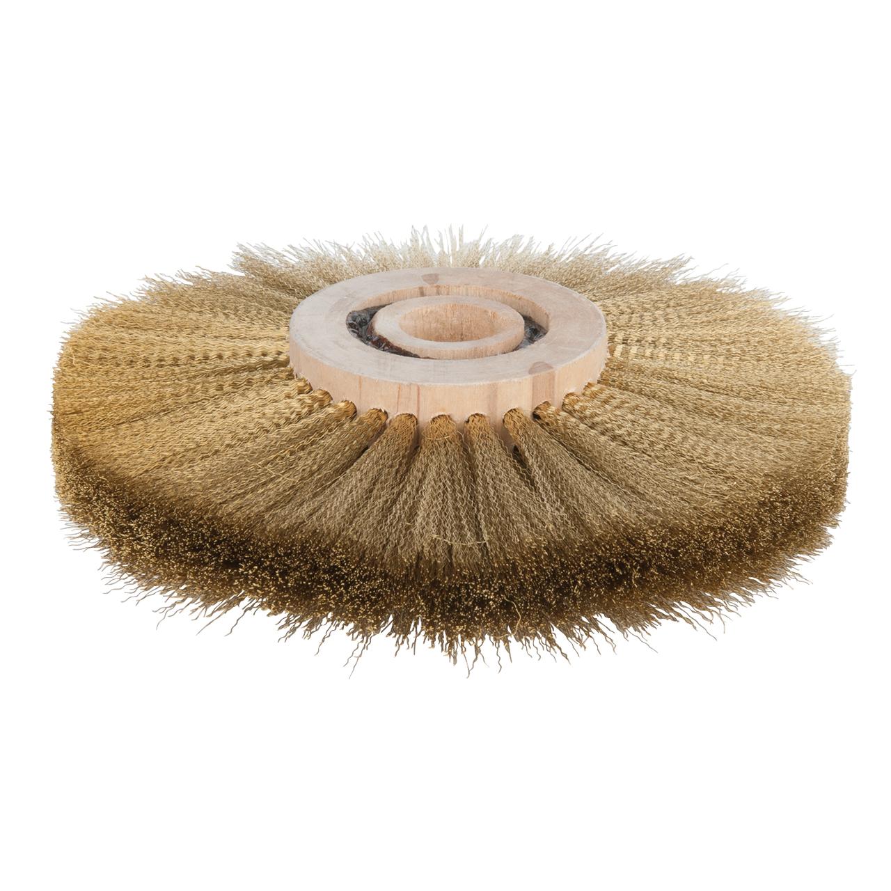 KS Tools BRONZEplus Rundbürste, Zinnbronzedraht, gewellt, Ø 150 mm-1 Foto Produkt Allgemein Werkzeug allgemein