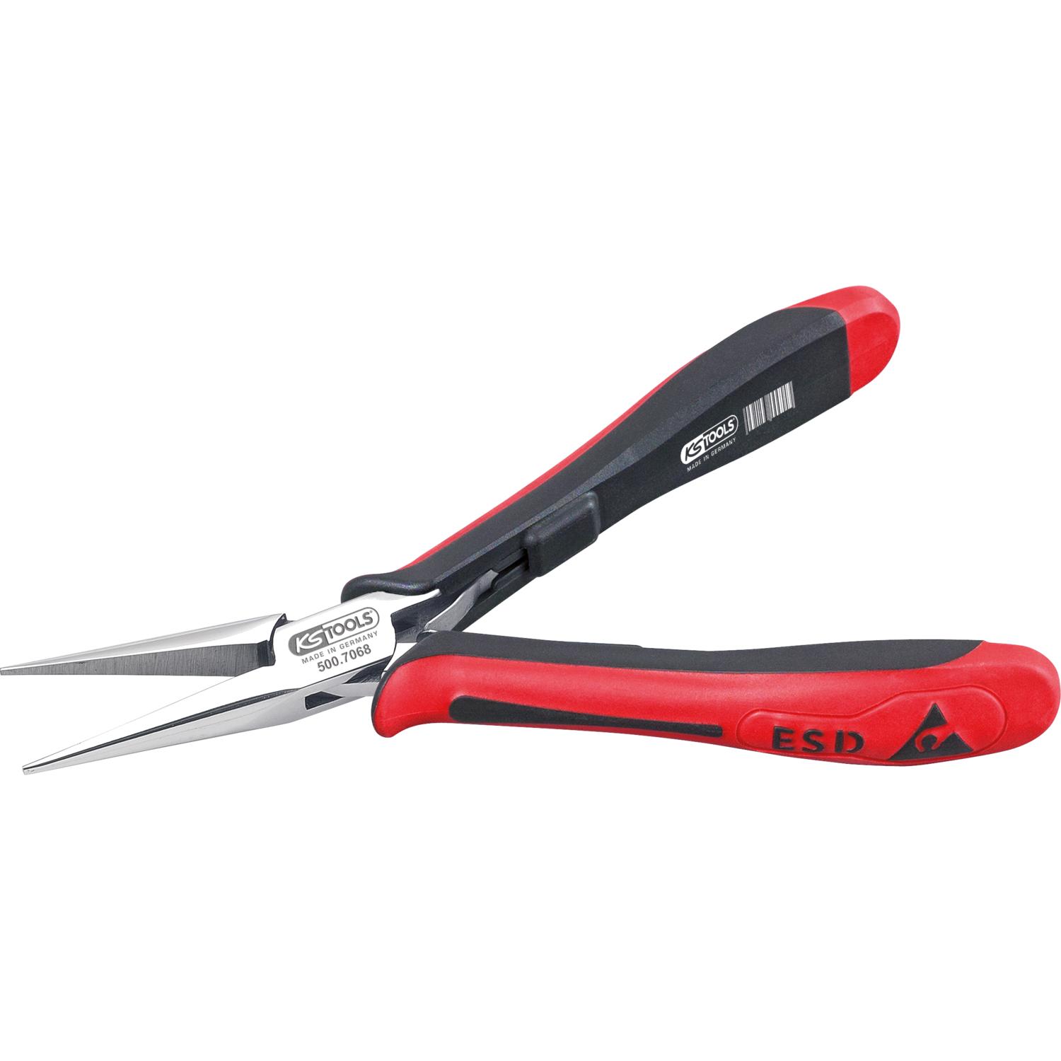 KS Tools ESD Spitzzange, gerade, mit Hieb, 140mm-1 Foto Produkt Allgemein Zangen