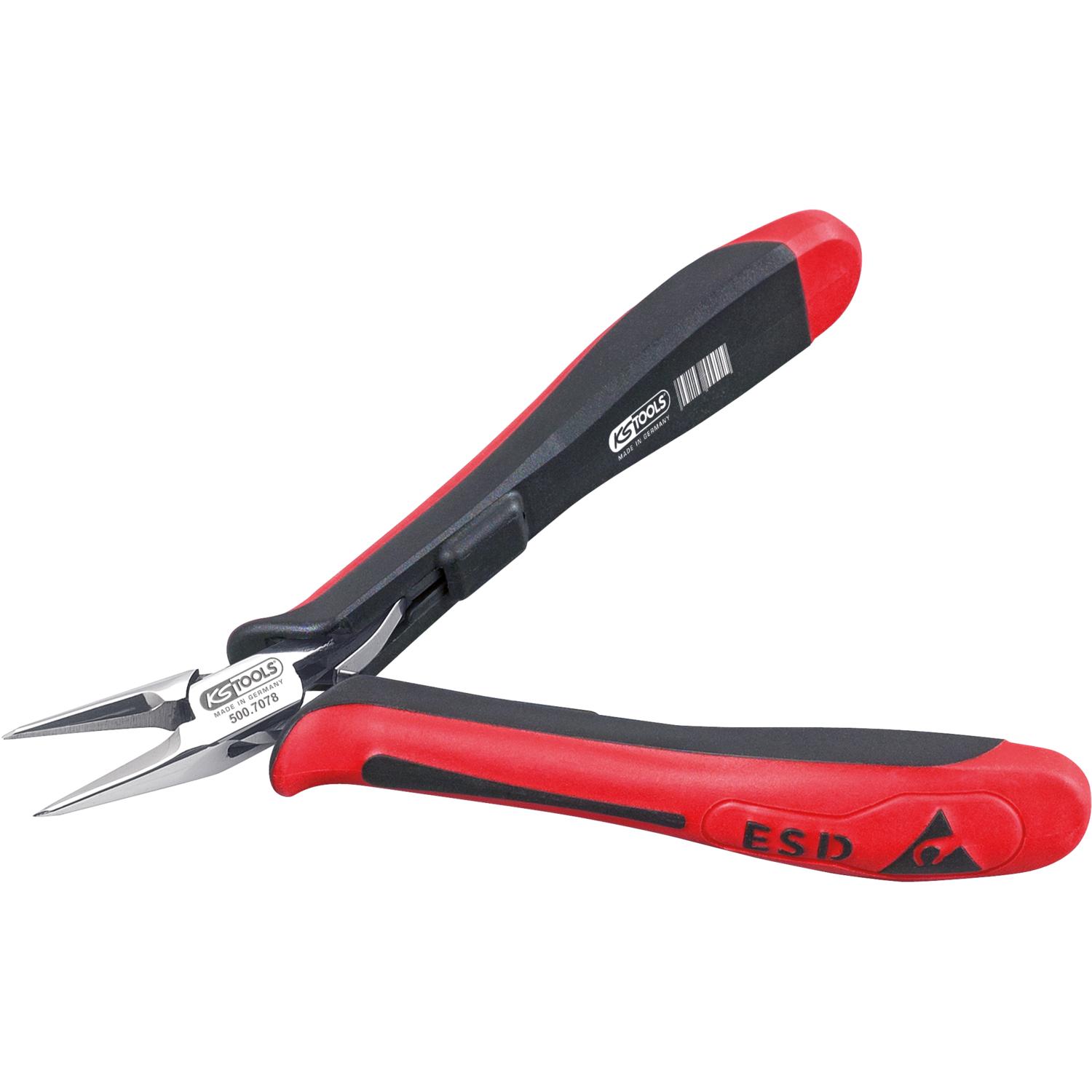 KS Tools ESD Spitzzange, gerade, ohne Hieb, 130mm-1 Foto Produkt Allgemein Zangen