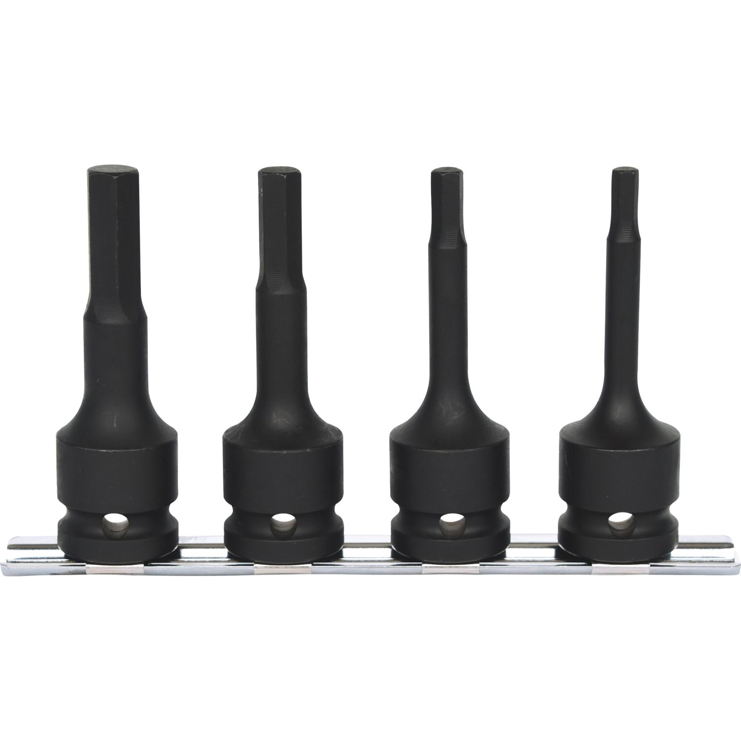 KS Tools 1/2" Kraft-Bit-Stecknuss-Satz, lang, 4-tlg-2 Variantenbild