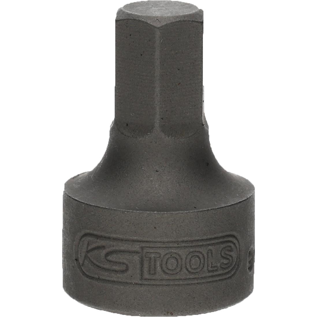 KS Tools 1/4" Bit-Stecknuss Innensechskant, 6 mm, extra kurz-3 Variantenbild