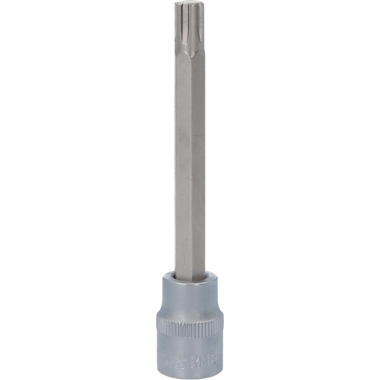 KS Tools 3/8" Bit-Stecknuss für RIBE-Schrauben, M8, 100 mm-2 Variantenbild