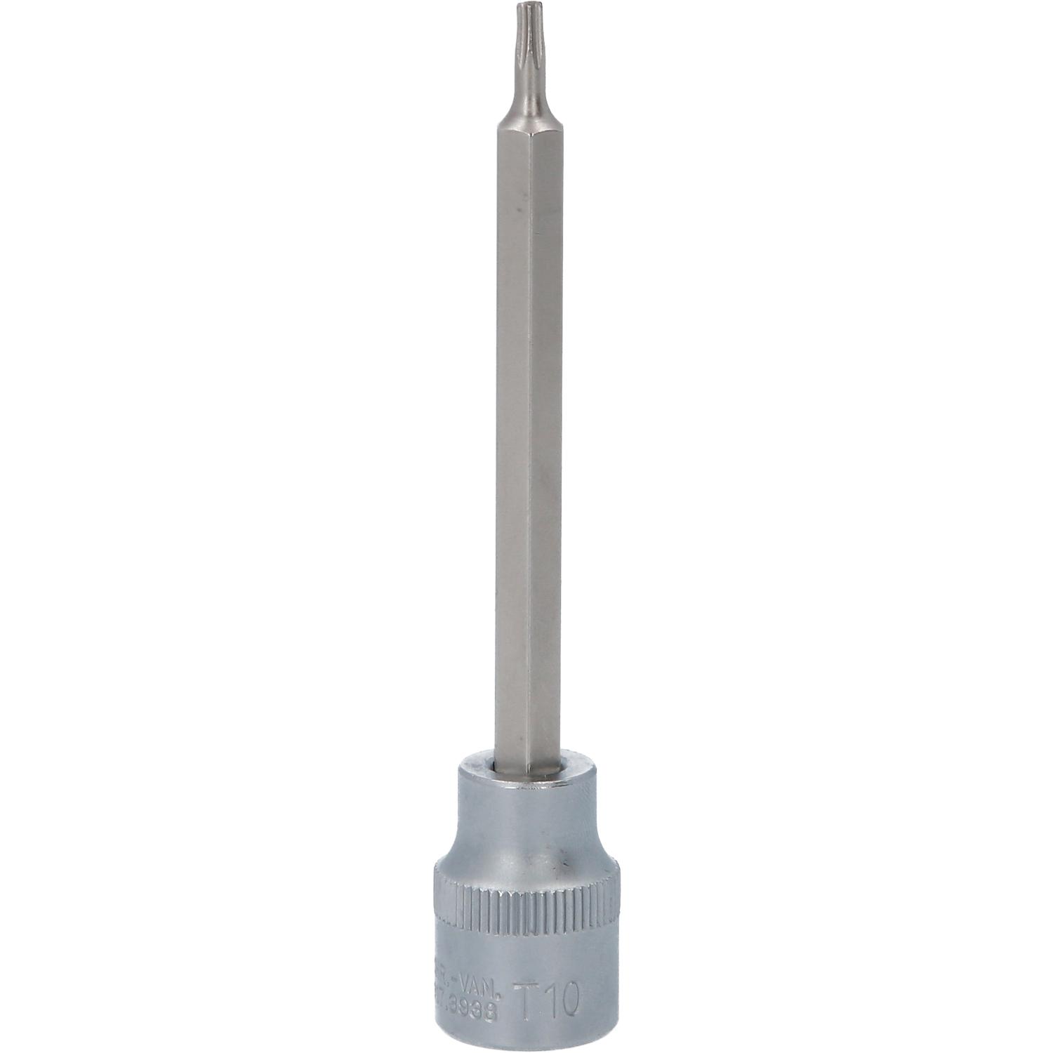 KS Tools 3/8" Bit-Stecknuss Torx mit Stirnlochbohrung, lang, TB10-2 Variantenbild