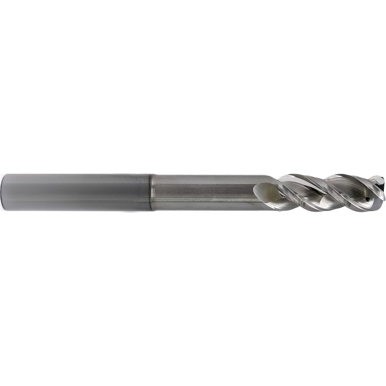 TTOOLS Milling VHM-HL-Schaftfräser für Aluminium Ø 4,00 mm, ER 0,50, 3Z, Schaft-Ø 6 mm, HA TiB2-Beschichtung -1 TTOOLS Milling VHM-HL-Schaftfräser für Aluminium Ø 4,00 mm, ER 0,50, 3Z, Schaft-Ø 6 mm, HA TiB2-Beschichtung -1