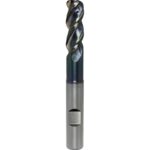 TTOOLS Milling VHM-HL-Schaftfräser für Aluminium Ø 8,00 mm, ER 2,00, 3Z, Schaft-Ø 8 mm, HB DLC-Beschichtung -1