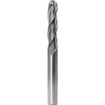 TTOOLS Milling VHM-Radiusfräser extra lang Ø 10,00 mm, 3Z, Schaft-Ø 10 mm, HA -1