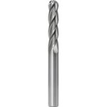 TTOOLS Milling VHM-Radiusfräser extra lang Ø 3,00 mm, 4Z, Schaft-Ø 3 mm, HA -1