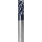 TTOOLS Milling VHM-HPC-Torusfräser kurz Ø 6,00 mm, 4Z, ER 0,30, Schaft-Ø 6 mm, HA AlTiN-Beschichtung -1