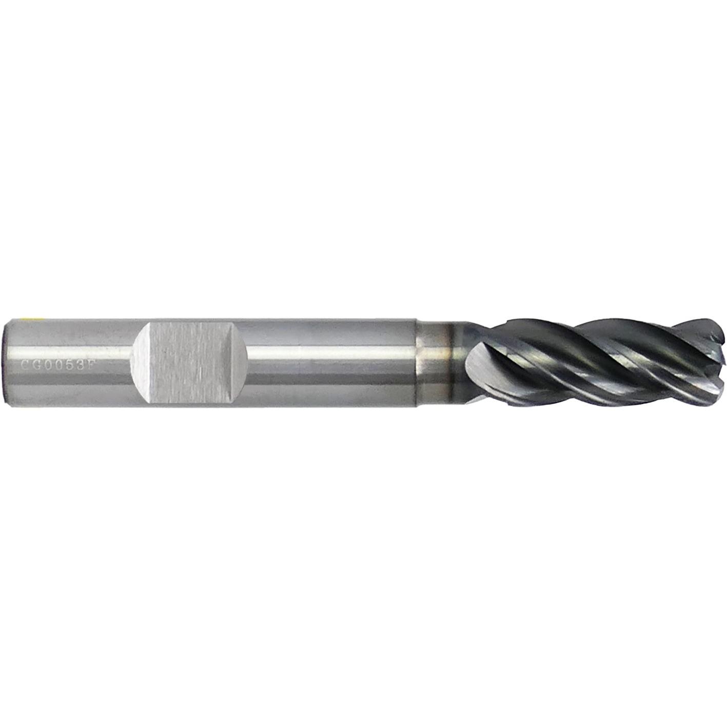TTOOLS Milling VHM-HPC-Torusfräser Ø 6,00 mm, ER 1,00, 4Z, Schaft-Ø 6 mm, HB ALCRONA PRO-Beschichtung -1 TTOOLS Milling VHM-HPC-Torusfräser Ø 6,00 mm, ER 1,00, 4Z, Schaft-Ø 6 mm, HB ALCRONA PRO-Beschichtung -1