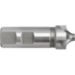TTOOLS Milling HSS-Co8-Viertelkreisfräser Ø 26,00 mm, 4Z, ER=9, Schaft-Ø 25 mm, HB -1