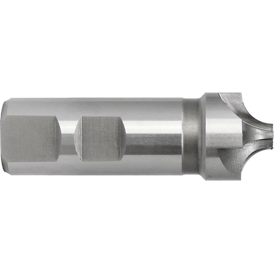 TTOOLS Milling HSS-Co8-Viertelkreisfräser Ø 44,00 mm, 6Z, ER=14, Schaft-Ø 25 mm, HB -1