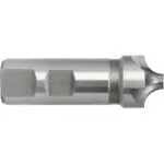 TTOOLS Milling HSS-Co8-Viertelkreisfräser Ø 46,00 mm, 6Z, ER=15, Schaft-Ø 25 mm, HB -1