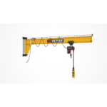 VETTER Krantechnik 1000kg, 3,0m Wandschwenkkran AW + Standard-Lagerkonsole + Elektrokettenzu -2