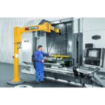 VETTER Krantechnik 250kg, 4,0m Wandmanipulatorkran BS + Standard-Lagerkonsole + Elektrokettenzug -3
