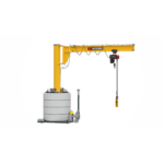 VETTER Krantechnik 500kg, 2,5m, 270°, Mobiler Schwenkkran MOB12-AS5-2,5 + Elektrokettenzug -2