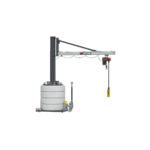 VETTER Krantechnik 250kg, 5,9m, 270°, Mobiler Schwenkkran MOB12-US2,5-5,9 + Elektrokettenzug -2