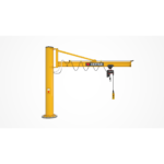 VETTER Krantechnik 250kg, 5,0m Säulenschwenkkran PS + Verbundanker-System + Elektrokettenzug -1