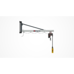 VETTER Krantechnik 320kg, 4,9m Wandschwenkkran UW + Standard-Lagerkonsole + Elektrokettenzug -1