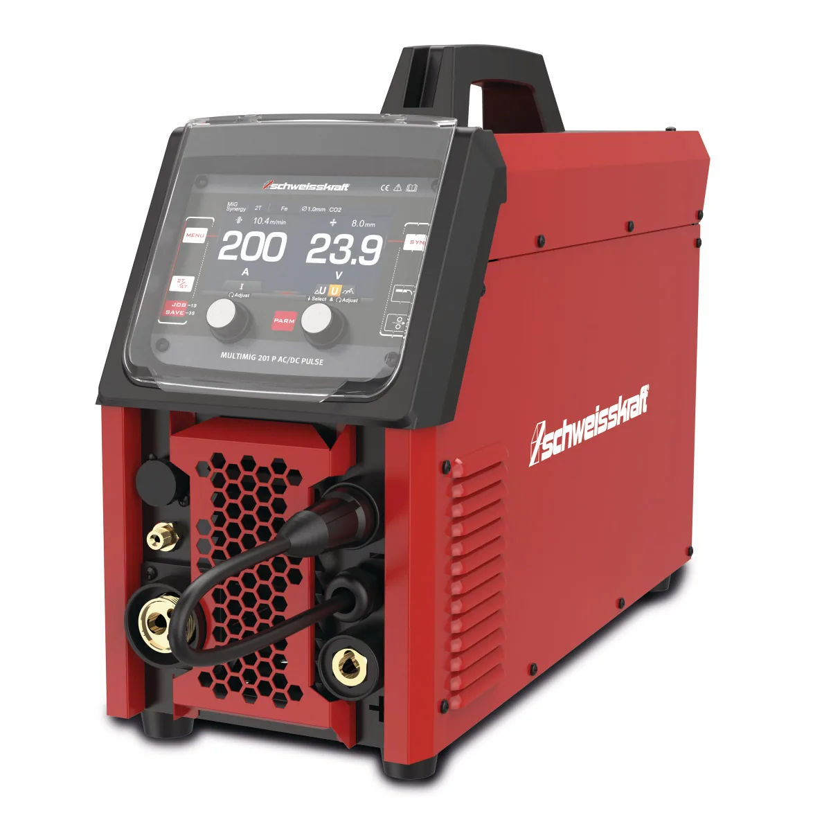 Schweisskraft MIG/MAG Inverter-Schweißgerät MULTIMIG 201 P AC/DC Pulse -1 Schweisskraft MIG/MAG Inverter-Schweißgerät MULTIMIG 201 P AC/DC Pulse -1