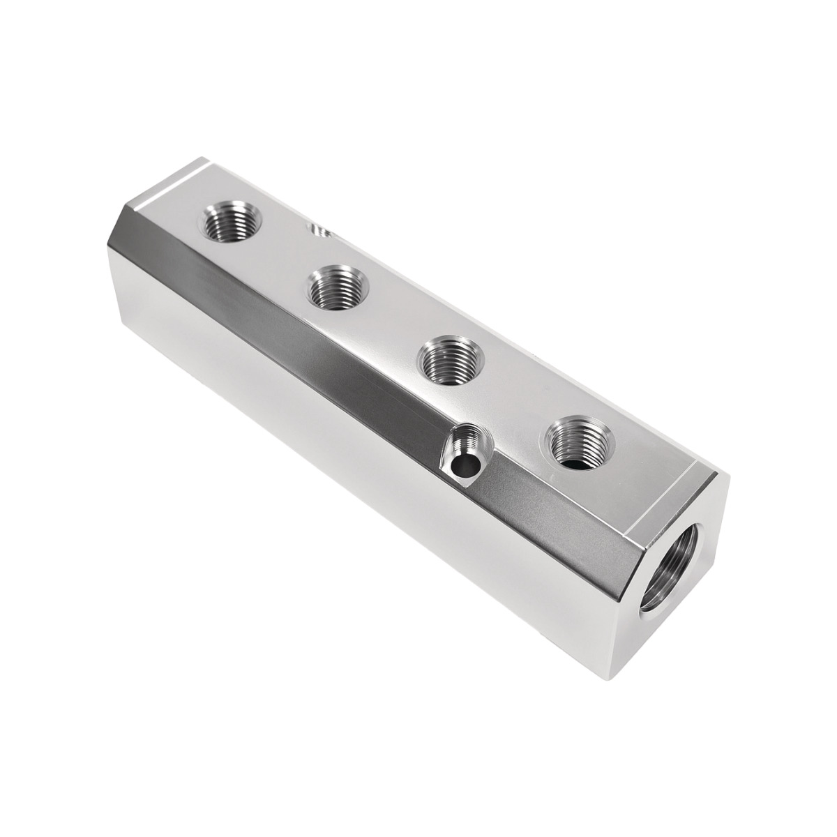 Aircraft Verteilerleiste 2 x 1/2" IG x 4 x 1/4" IG -1 Aircraft Verteilerleiste 2 x 1/2" IG x 4 x 1/4" IG -1