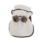 Elmag Ledermaske mit Klappbrille / 306BL -1