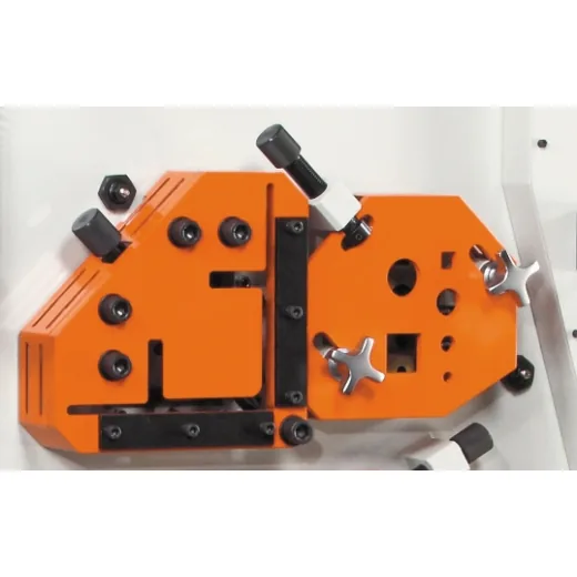 Elmag Hydraulische Profilstahlschere und Lochstanze SPS 60K -7