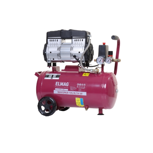 Elmag Flüsterkompressor WHISPER 135/8/24 W -1 Elmag Flüsterkompressor WHISPER 135/8/24 W -1