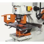 Elmag Hydraulische Profilstahlschere und Lochstanze SPS 80S-D -5