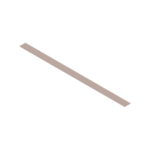 Elmag Anschlagschiene aus Edelstahl L=800mm (5 Stk./Pkg.) -1