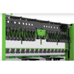 Elmag Servo-Abkantpresse mit 6 Achsen, Modell FXS 2600x80t -3