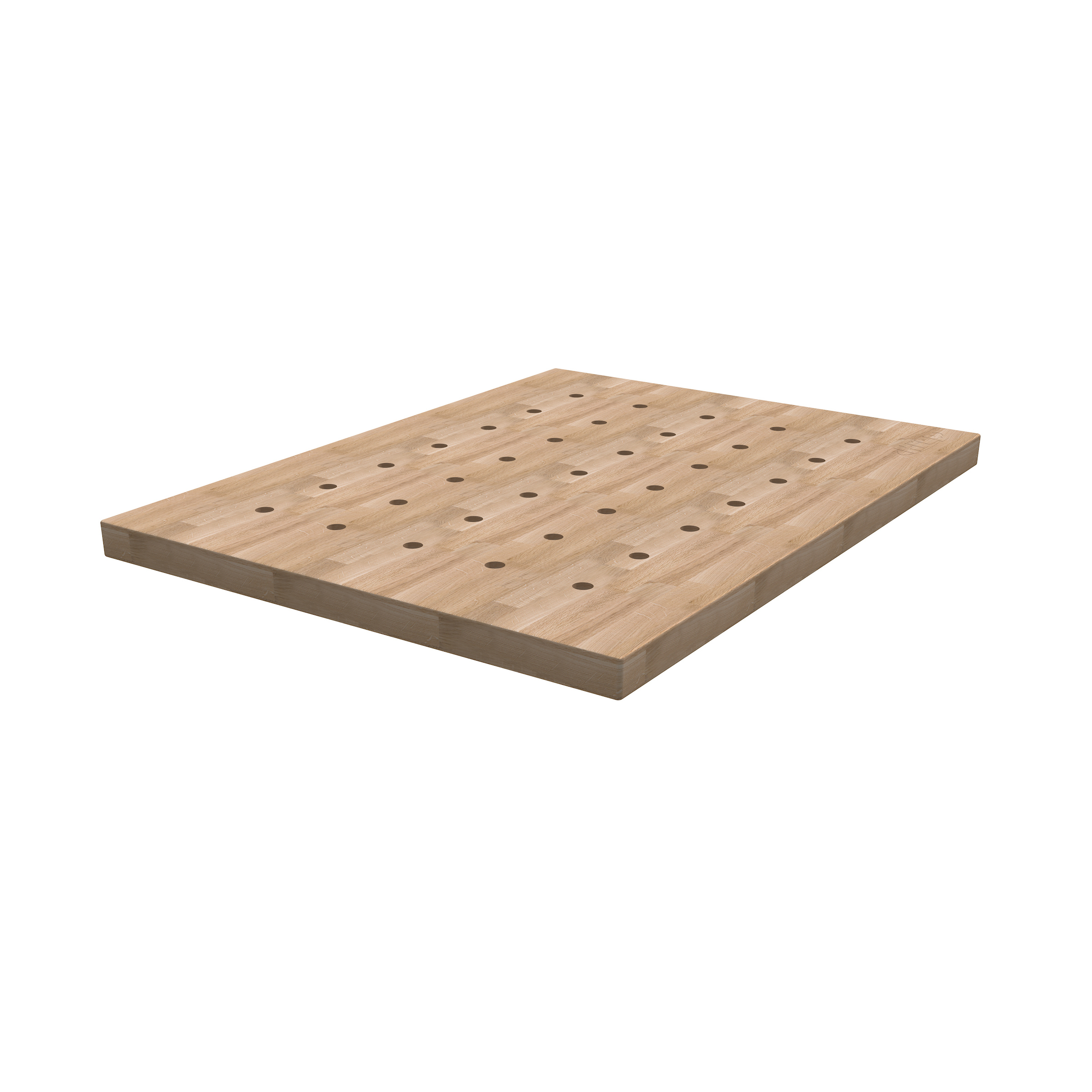 HWBT-3224-DH-01 Kreg Hartholz-Arbeitsplatte 610 mm x 813 mm inkl. Banklochhaken HWBT-3224-DH