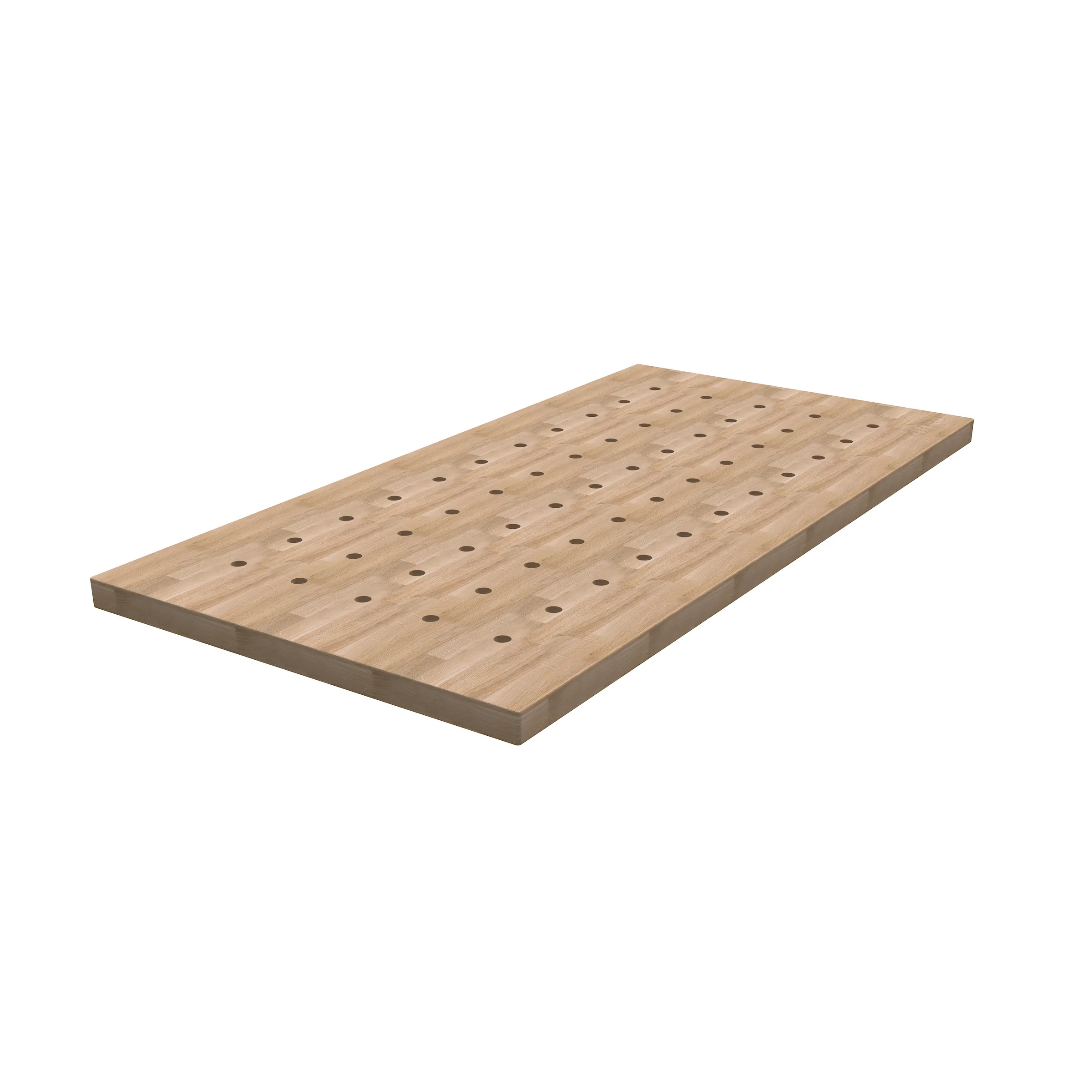HWBT-4824-DH-01 Kreg Hartholz-Arbeitsplatte 610 mm x 1219 mm inkl. Banklochhaken HWBT-4824-DH