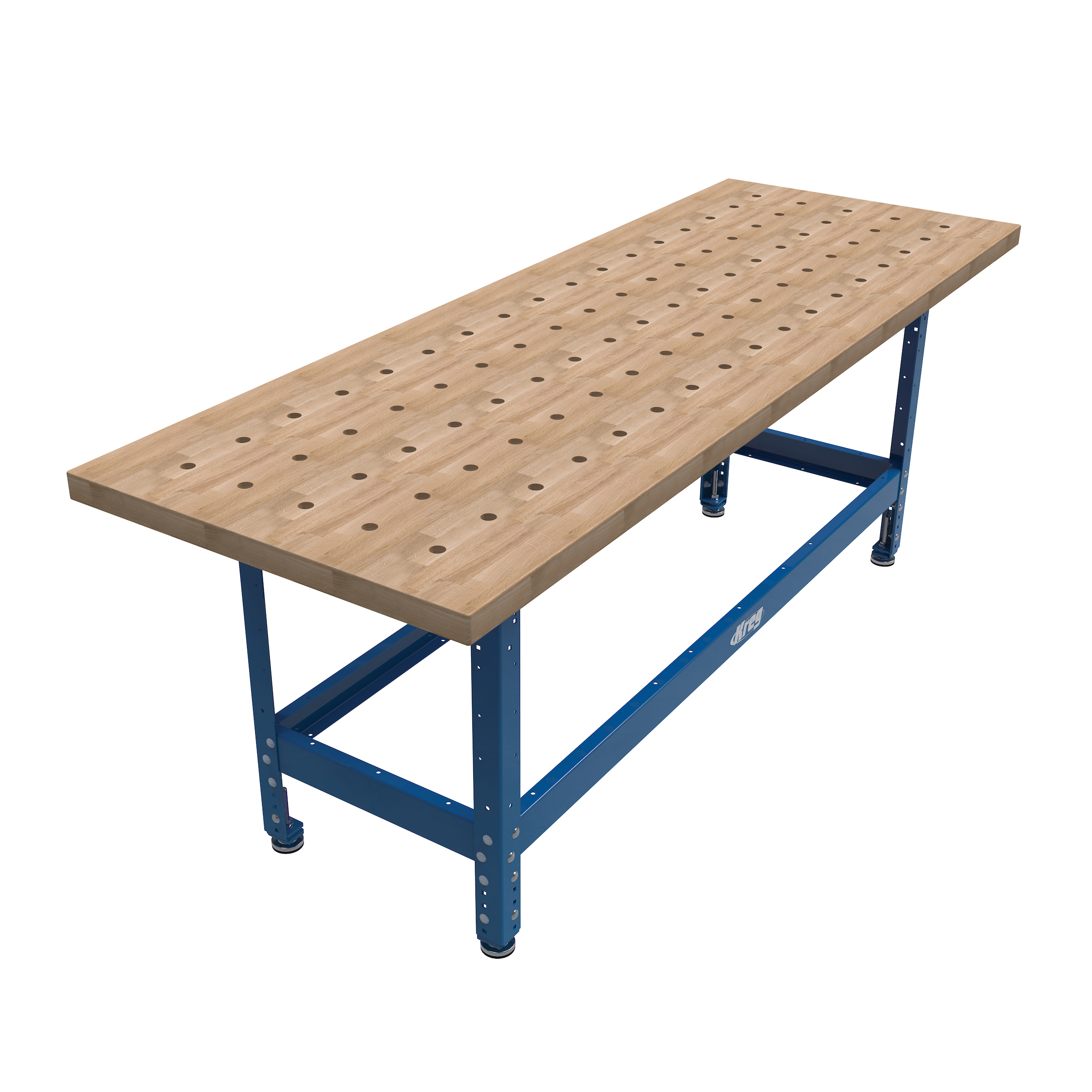 UBENCH-6824-DH-01 Kreg Universal Werkbank mit Hartholz-Arbeitsplatte 610 mm x 1727 mm inkl. Banklochhaken UBENCH-6824-DH