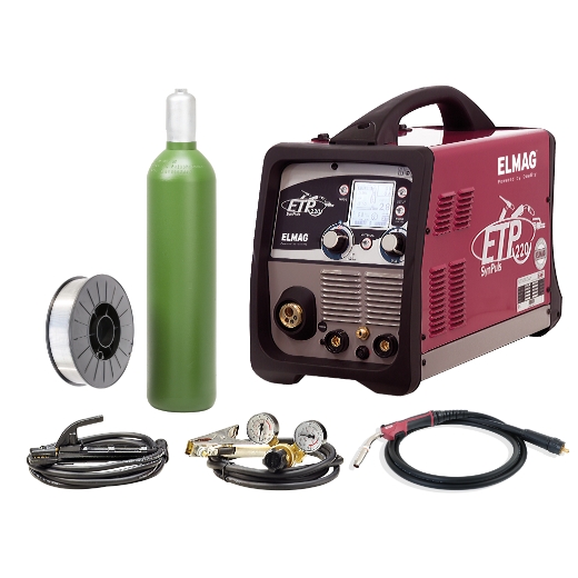 Elmag Multifunktions-Schweißinverter, tragbar - ALU-SET -1