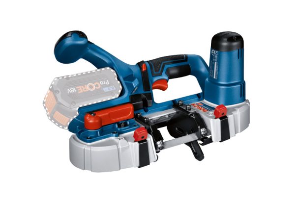 Akku-Bandsäge Bosch GCB 18V-63, 63,5 mm Schnitttiefe.
