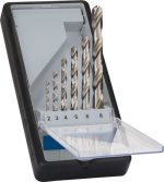 Bosch PRO Metall-HSS-G Spiralbohrer-Set, 6 Größen.