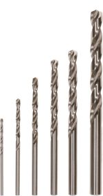 Bosch PRO Metall-HSS-G Spiralbohrer-Set, 6 Größen.