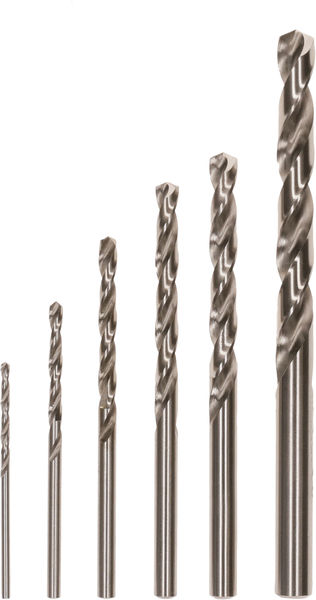 Bosch PRO Metall-HSS-G Spiralbohrer-Set, 6 Größen.