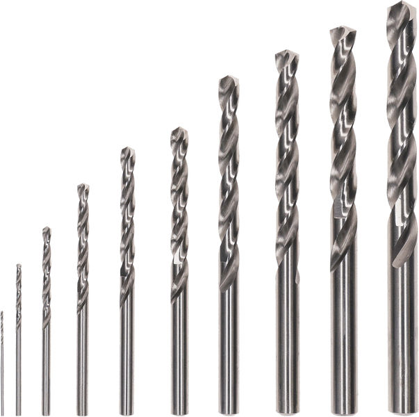 Bosch 2607010535 Metallbohrer-Set -1 Bosch PRO Metall-HSS-G Spiralbohrer-Set, 10 Größen.