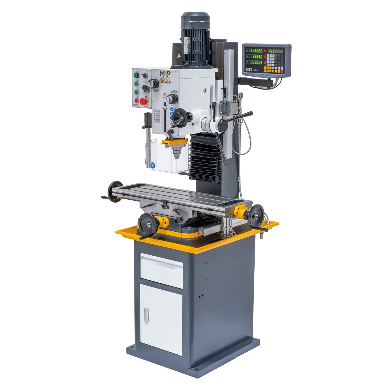 Bohr- und Fräsmaschine 800 x 240 mm MD 40 L-D / 400 V – M4P by Bernardo -1 Bohr- und Fräsmaschine 800 x 240 mm MD 40 L-D / 400 V – M4P by Bernardo -1