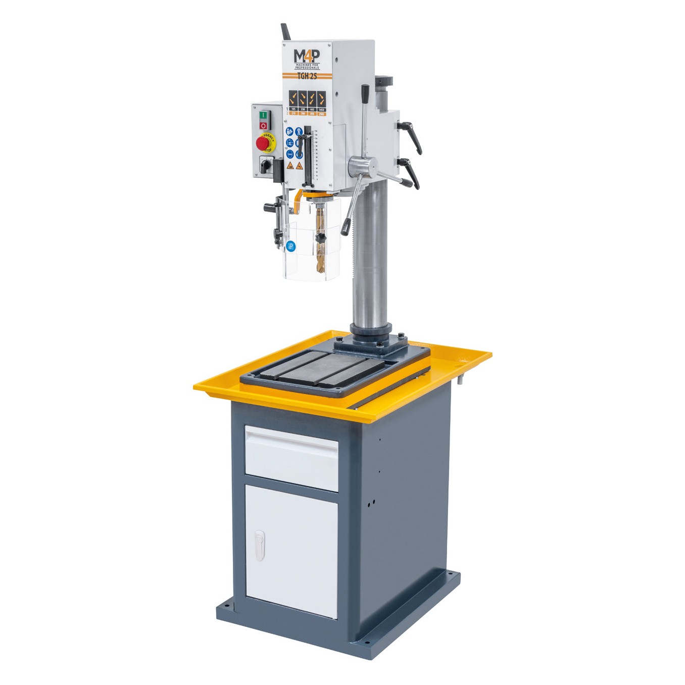 Getriebe-Tischbohrmaschine TGH 25 / 400 V – M4P by Bernardo -1 Getriebe-Tischbohrmaschine TGH 25 / 400 V – M4P by Bernardo -1
