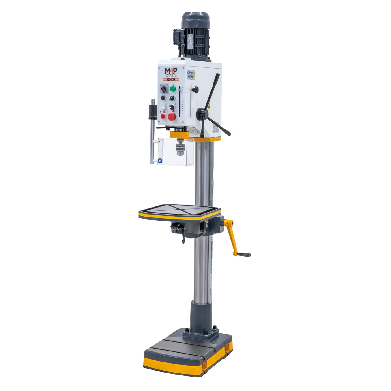 Getriebe-Säulenbohrmaschine SGH 28 / 400 V – M4P by Bernardo -1 Getriebe-Säulenbohrmaschine SGH 28 / 400 V – M4P by Bernardo -1