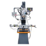 Bohr- und Fräsmaschine inkl. Guss-Untergestell MD 50 HS – M4P by Bernardo -5